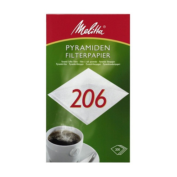 MELITTA FILTERPAPIER 206 G 200 STUECK