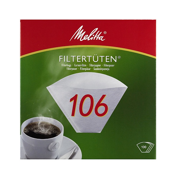 MELITTA FILTERTUETEN 106 G 100 STUECK 