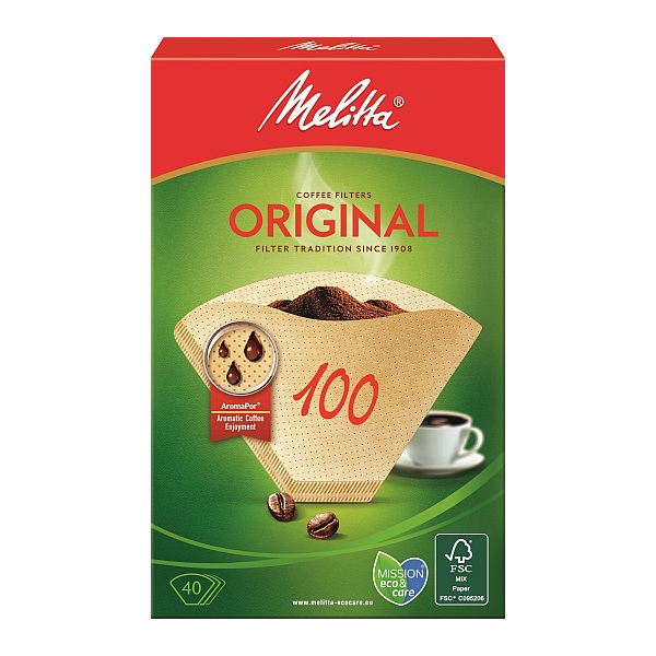 MELITTA FILTERTUETEN 100 - 40 STUECK