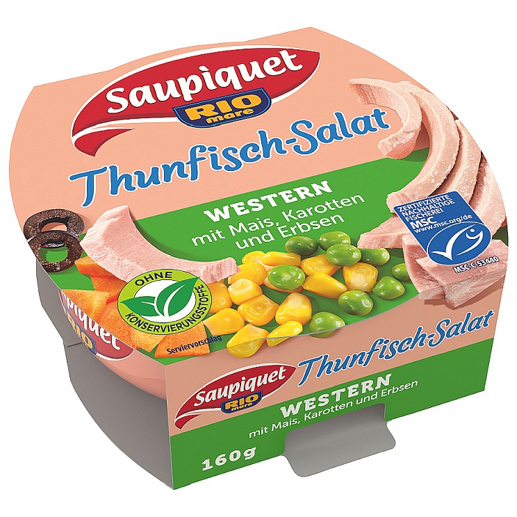 SAUPIQUET RIO MARE THUNFISCH - SALAT WESTERN 160G