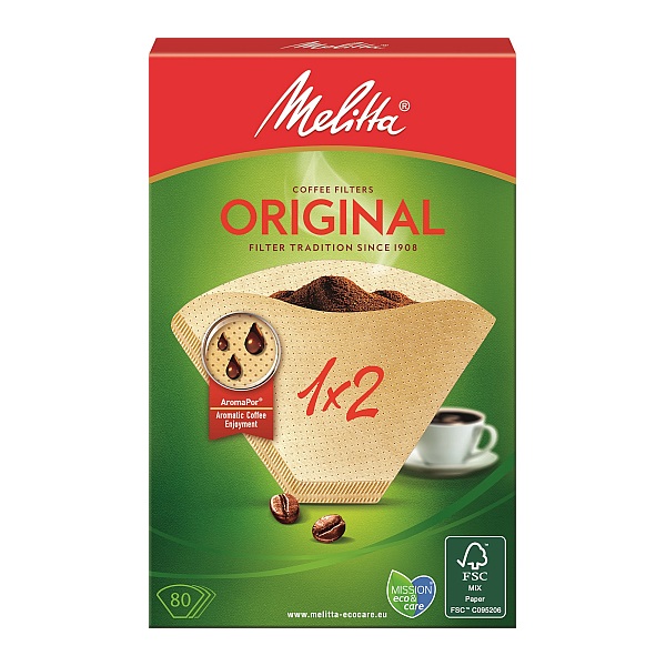 MELITTA FILTERTUETEN 1 X 2 - 80 STUECK